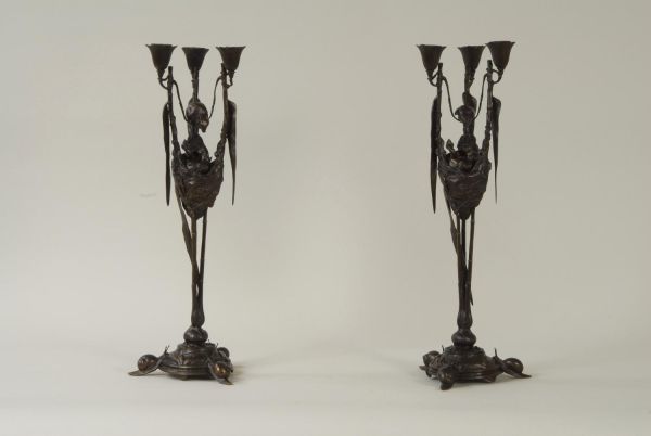 Candélabre à 3 lumières